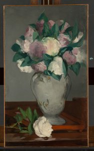 Pioenrozen door Édouard Manet