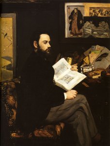 Portret van Emile Zola