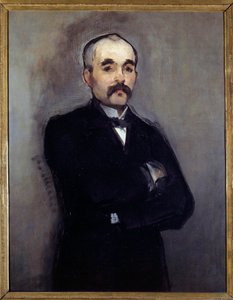 Portret van Georges Clemenceau (1841-1929) door Édouard Manet