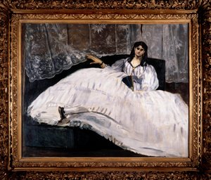 Portret van Jeanne Duval, minnares van Baudelaire
