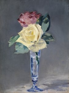 Rozen in een Champagneglas, c.1882