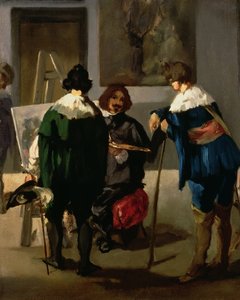 Scène in een Spaanse Studio door Édouard Manet