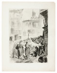 De Barricade door Édouard Manet