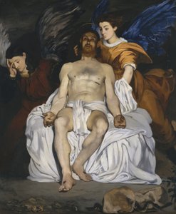 De Dode Christus met Engelen