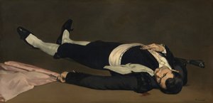 De dode toreador door Édouard Manet