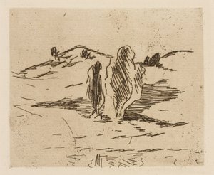 De Hoge Vallei, plaat 3 van Le Fleuve door Édouard Manet