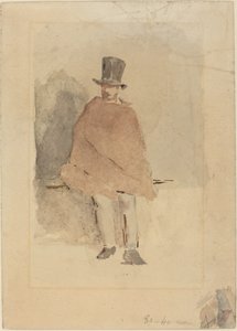 De Man met de Hoge Hoed door Édouard Manet