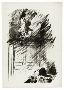 De Raaf op de Buste van Pallas, uit De Raaf door Édouard Manet