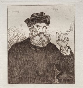 De roker door Édouard Manet