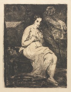 De Toilette door Édouard Manet