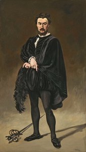 De Tragische Acteur (Rouviere als Hamlet)