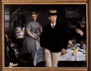 Het ontbijt in het atelier