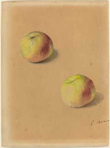 Twee Appels door Édouard Manet