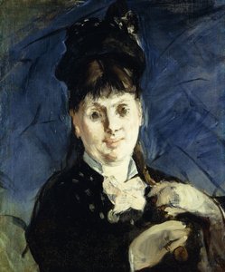 Vrouw met een Paraplu, ca. 1875