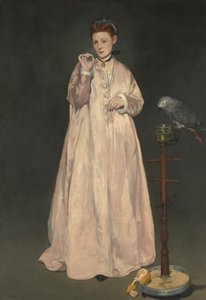 Jonge dame in 1866 door Édouard Manet