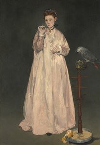 Jonge dame in 1866, 1866 door Édouard Manet