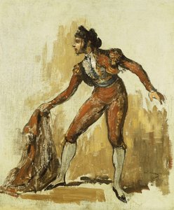Jonge man in een stierenvechterskostuum, 1862