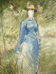 Jonge Vrouw in het Groen; Jeune Femme dans la Verdure, 1882
