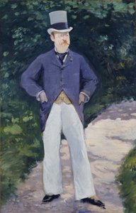 Portret van de heer Brun door Édouard Manet