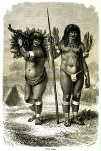 Koppel Ticuna Indianen uit Peru