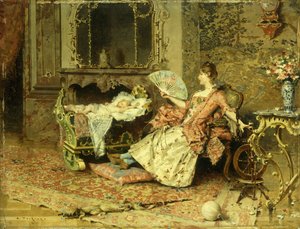 De Baby Observeren door Edouard Toudouze