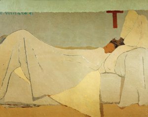 In bed