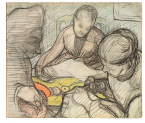 Studie voor Les Couturières, 1890