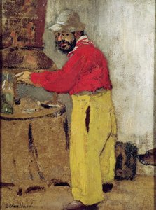 Henri de Toulouse-Lautrec in Villeneuve sur Yonne, 1898 door Edouard Vuillard