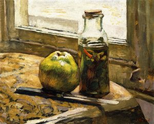 Pot Augurken en Appel, 1889-90 door Edouard Vuillard
