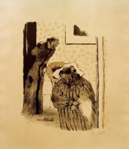 De siësta of het herstel door Edouard Vuillard