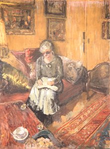 Madame Hessel in de Boudoir, Rue de Naples, c.1935