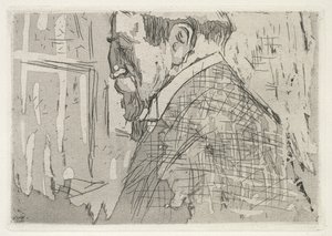 Portret van Theo van Rysselberghe door Edouard Vuillard