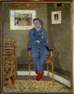 Portret van de schilder Felix Vallotton