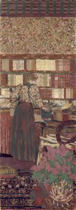 De privacy. Decoratie voor de bibliotheek van Dr. Vaquez door Edouard Vuillard