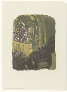 Tribune en balkons met publiek in Théâtre Gymnase in Parijs