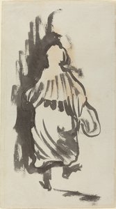 Wandelende Figuur van Achteren Gezien