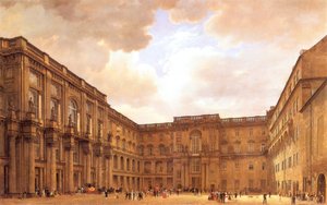Duits: Schlüterhof im Berliner Schloss
Russisch: Schlüterhof im Berliner Schloss