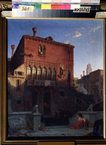 Het huis van Othello, de Moor in Venetië