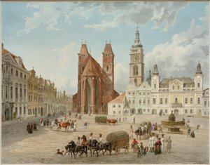 Königgrätz / Hradec Králové (Noordoost-Bohemen, Tsjechië) door Eduard Gurk