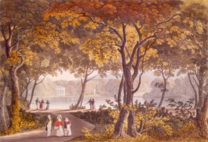 Töplitz. De kasteeltuin