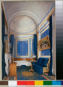 Interieurs van het Winterpaleis: De Badkamer van keizerin Maria Alexandrovna door Eduard Hau