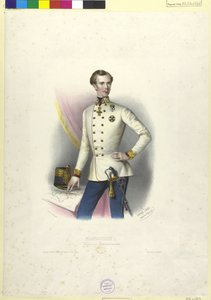 Keizer van Oostenrijk Franz Joseph I door Eduard Kaiser