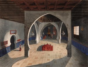 Een Moskee door Eduardo Flores Ibáñez