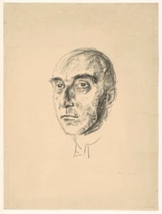 Dr. Ludwig Justi door Edvard Munch