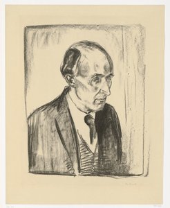 Frederick Delius door Edvard Munch