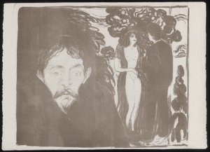 Jaloezie door Edvard Munch