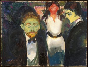 Jaloezie door Edvard Munch