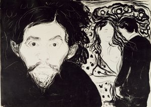 Jaloezie door Edvard Munch