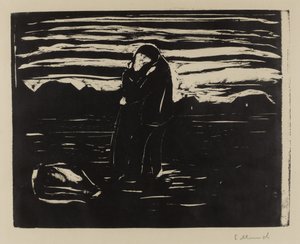 Kus in het veld, 1905 door Edvard Munch