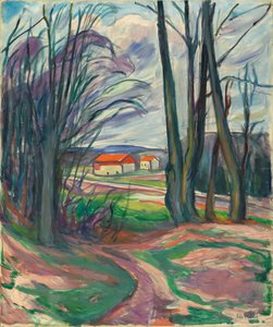 Landschap in Skøyen, 1920s